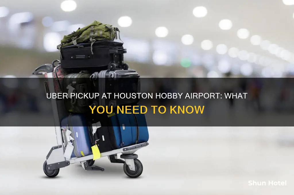 can uber pickup at houston hobby airport