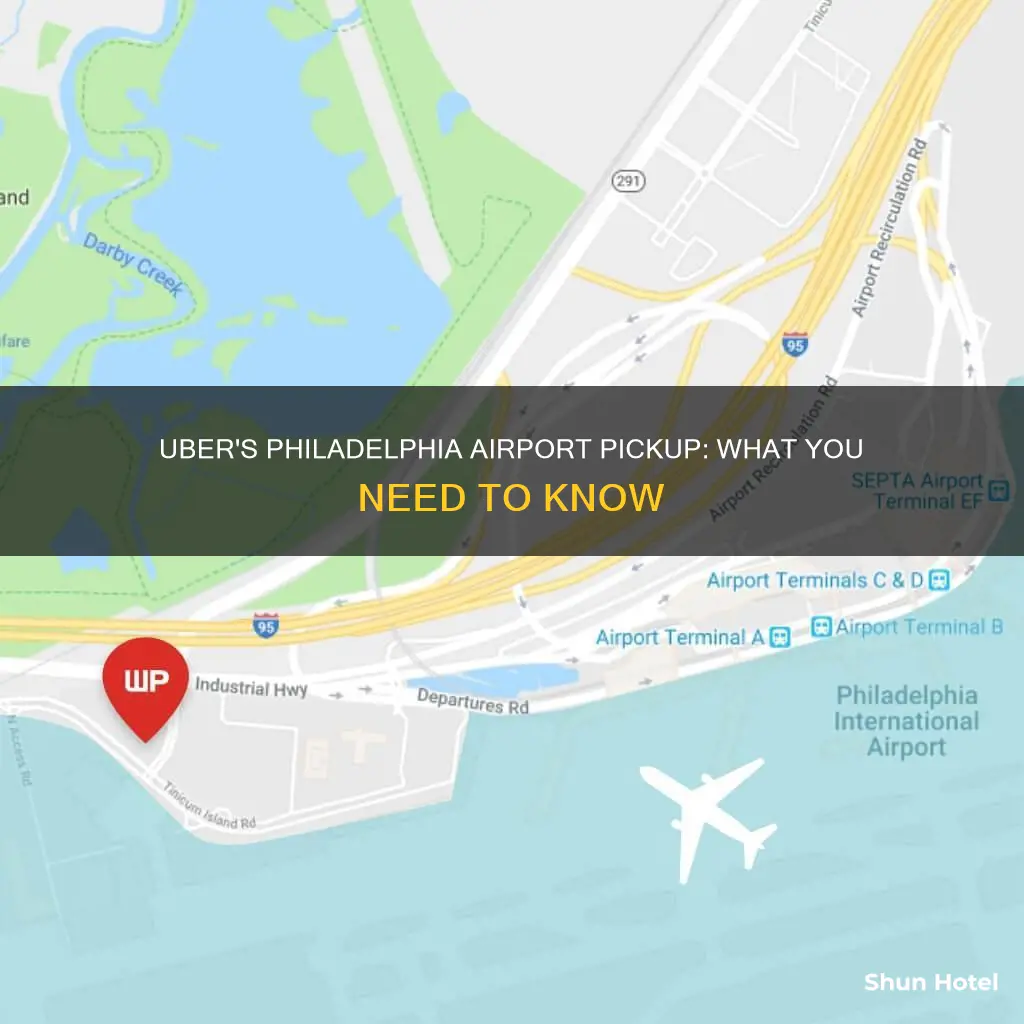 can uber pickup at phl airport