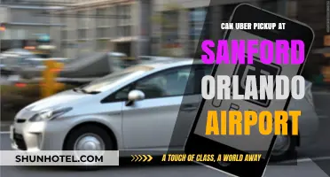 Uber Pickup Available at Sanford Orlando Airport