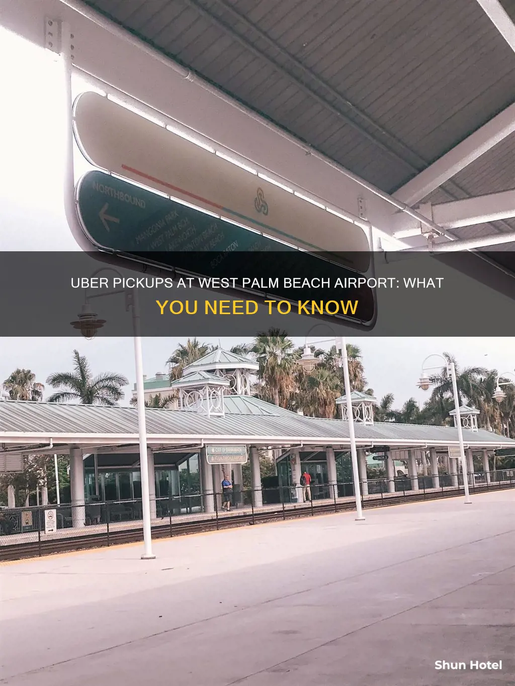 can uber pickup at west palm beach airport