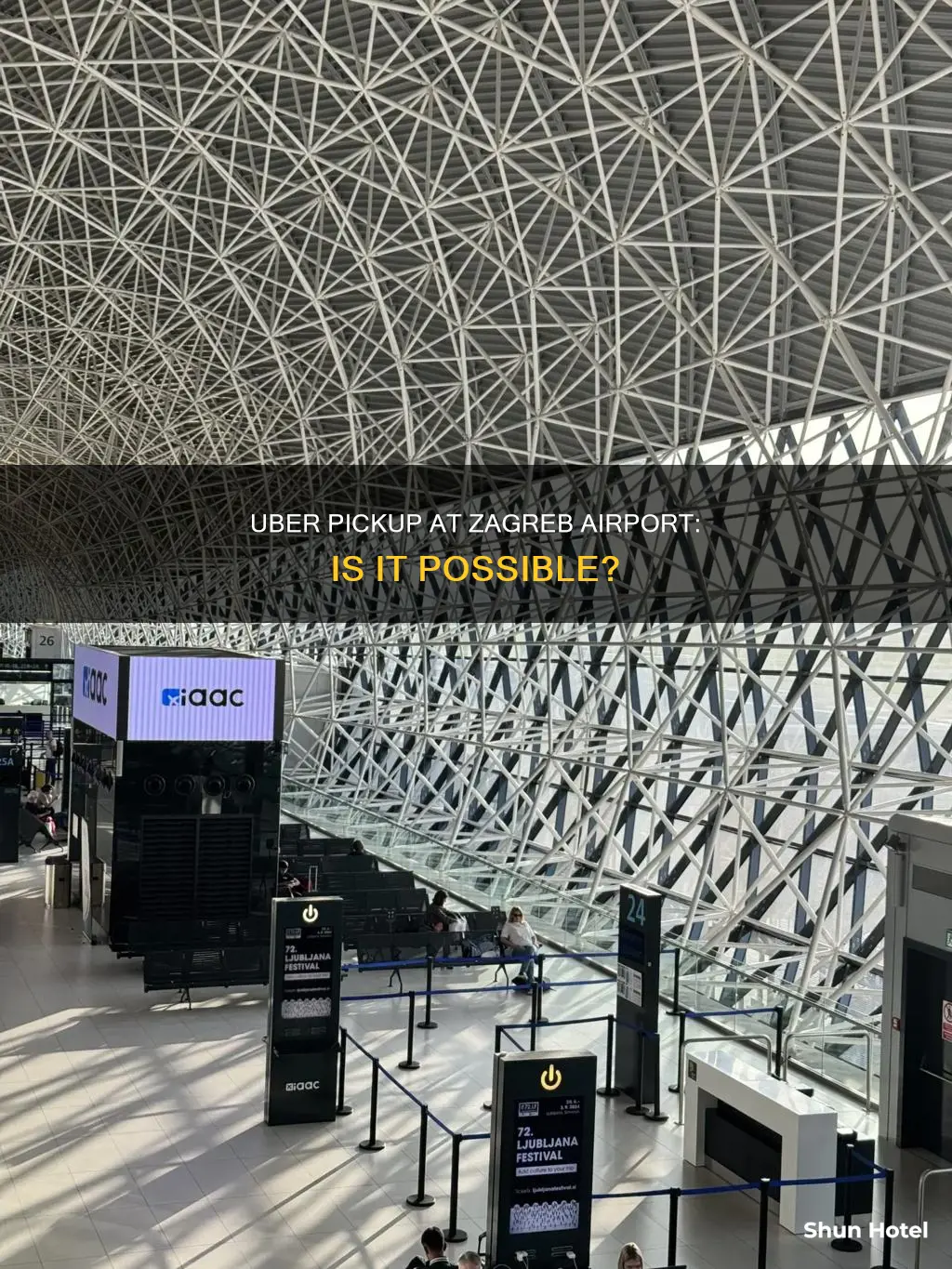can uber pickup at zagreb airport
