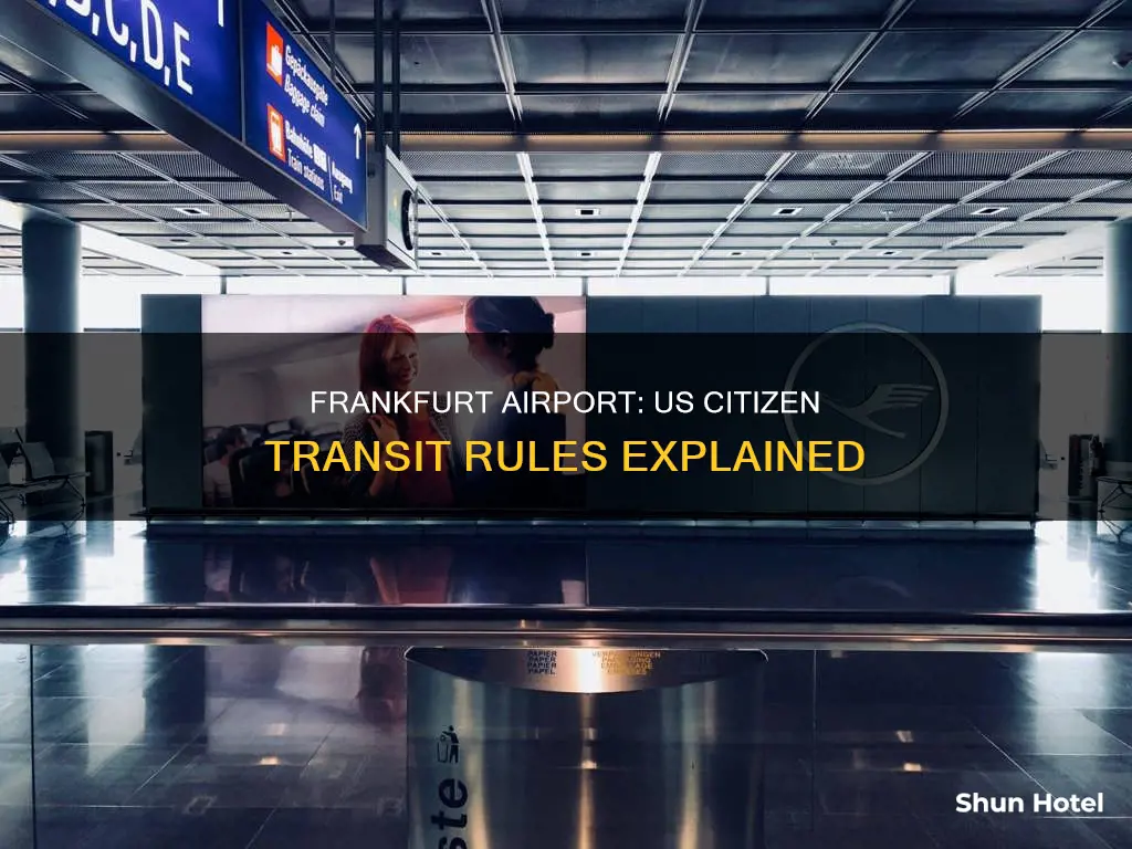 can us citizens transit through frankfurt airport