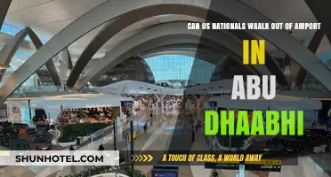 US Nationals: Walking Out of Abu Dhabi Airport