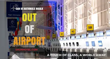 US Nationals: Walking Out of the Airport Freely