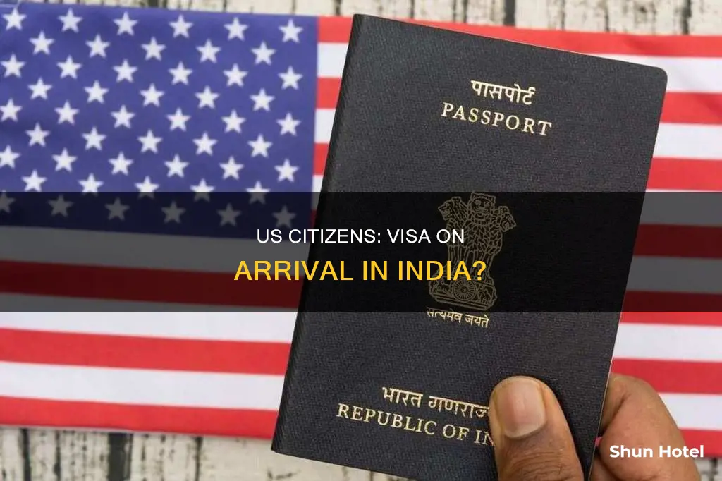 can usa citizen get via at airport in india
