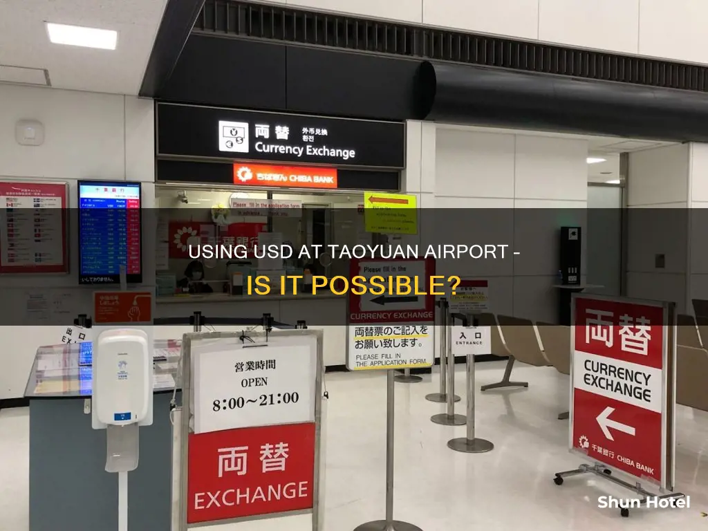 can usd be used at tpe airport