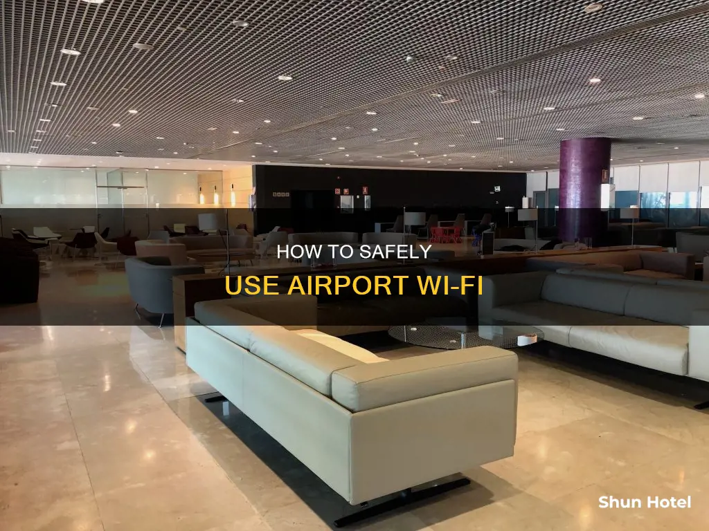 can use airport wifi