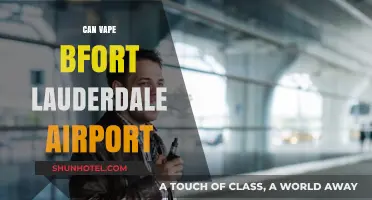 Vaping at Fort Lauderdale Airport: Is It Allowed?