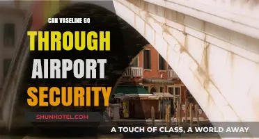 Vaseline and Airport Security: What You Need to Know