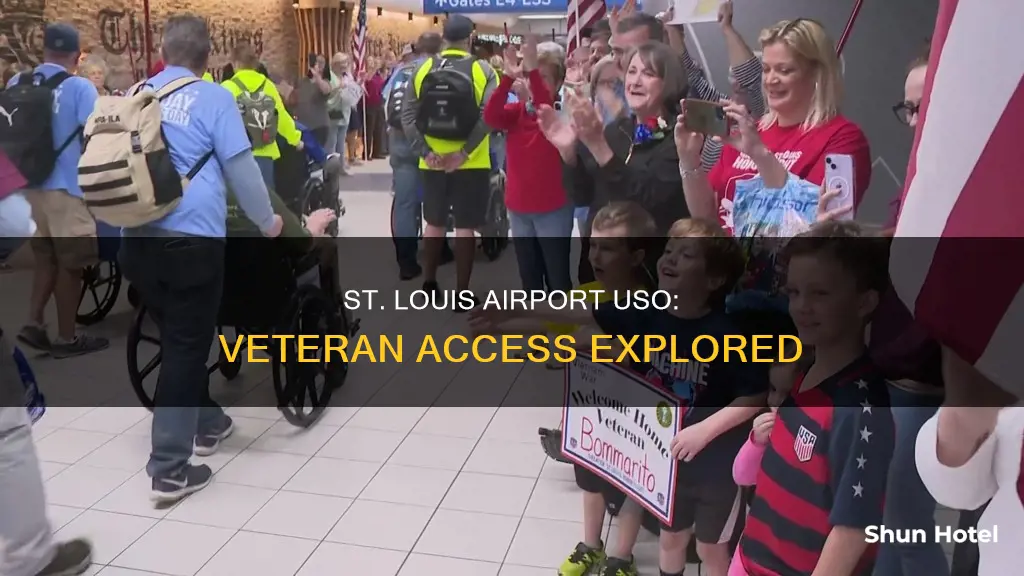 can veterans use the st louis airport uso