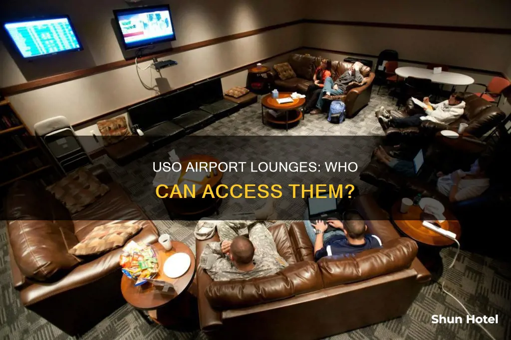 can veterans use the uso at airports