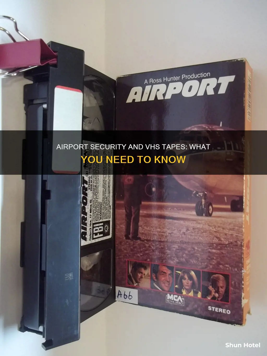 can vhs tapes go through airport security
