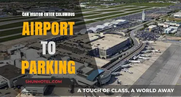 Columbus Airport Parking: Can Visitors Enter?
