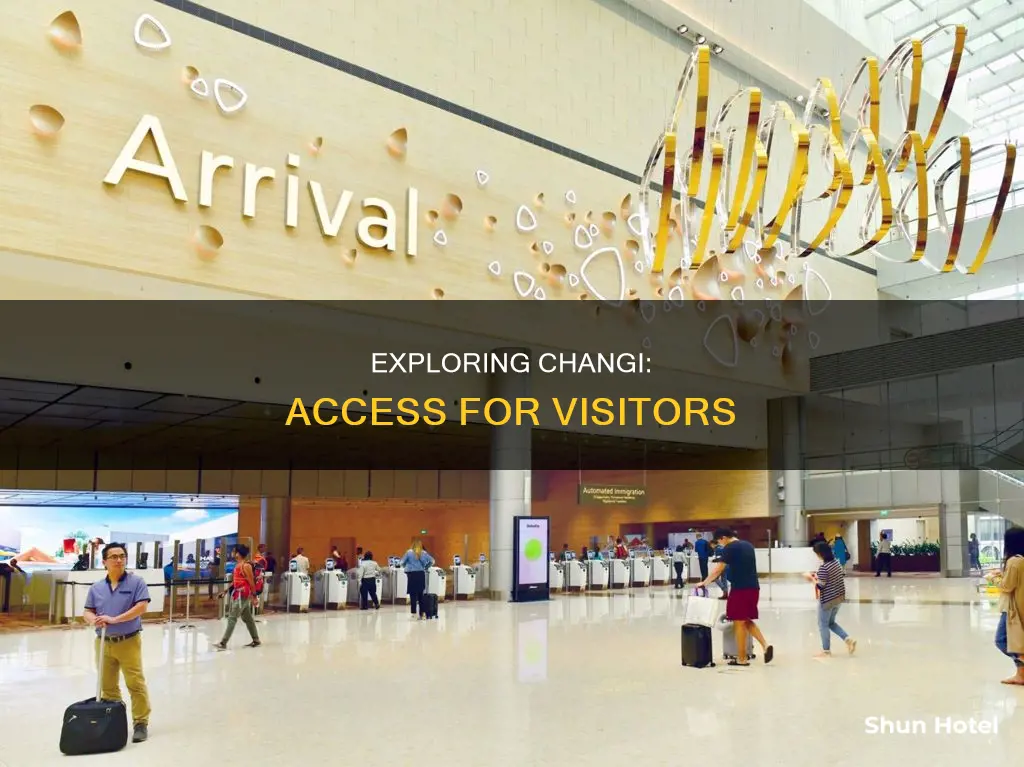 can visitors enter changi airport