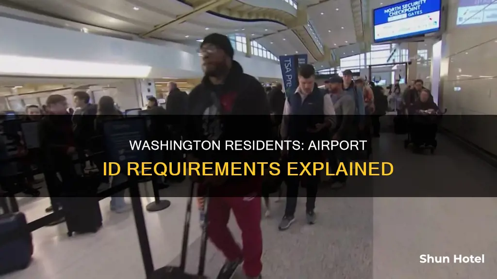 can washington residents use their state id at the airport