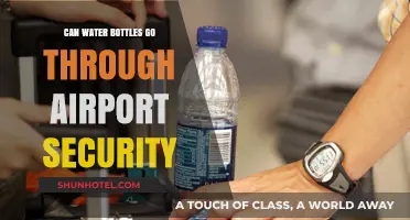 Airport Security: Water Bottles Allowed?