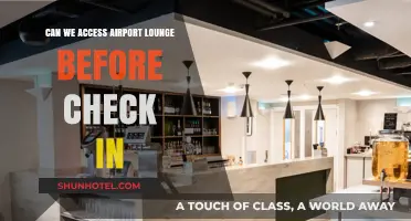 Accessing Airport Lounges: Before or After Check-In?