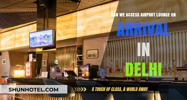 Delhi Airport Lounge Access: Arrivals Only