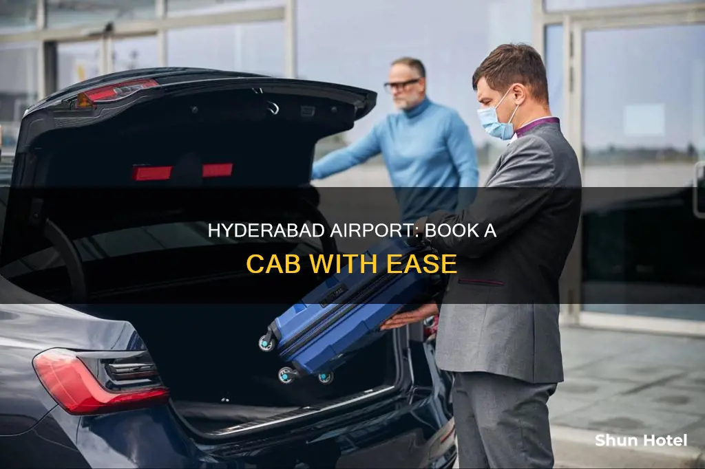 can we book cab from hyderabad airport
