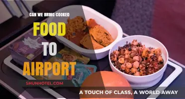 Traveling with Cooked Food: Airport Security Rules