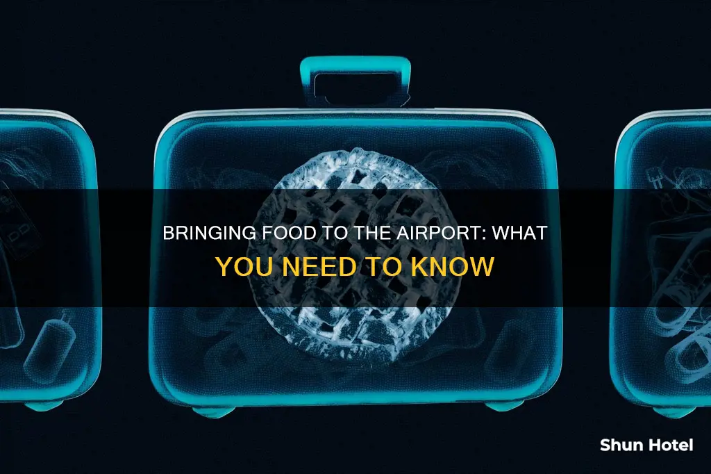 can we bring food in the airport