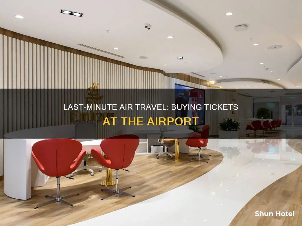 can we buy air ticket at airport