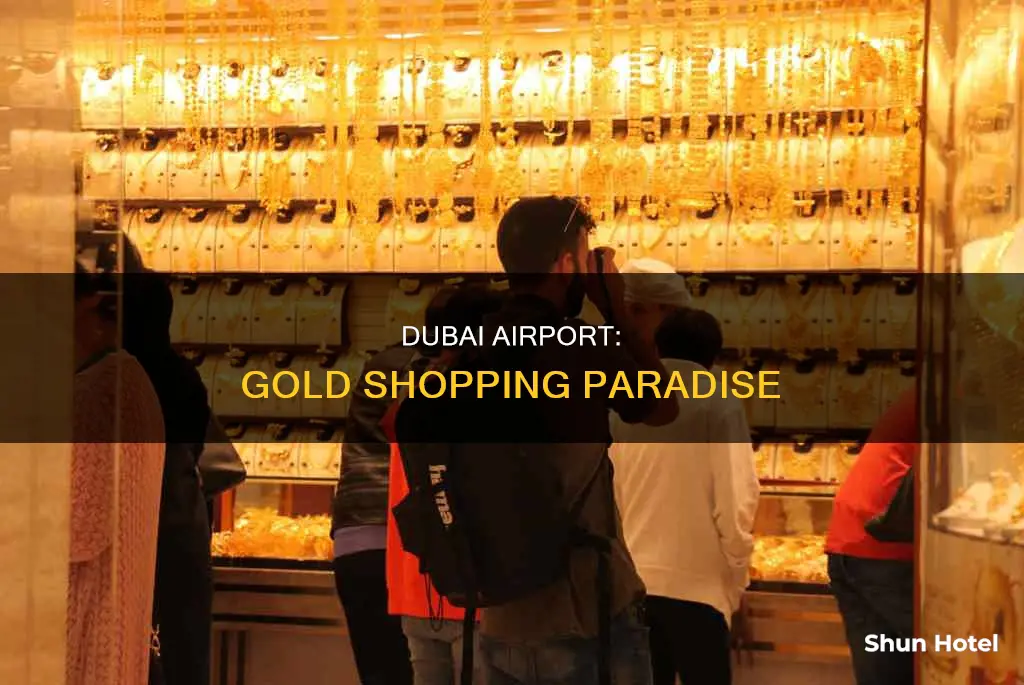 can we buy gold at dubai airport