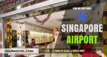 Gold Shopping at Singapore Changi Airport