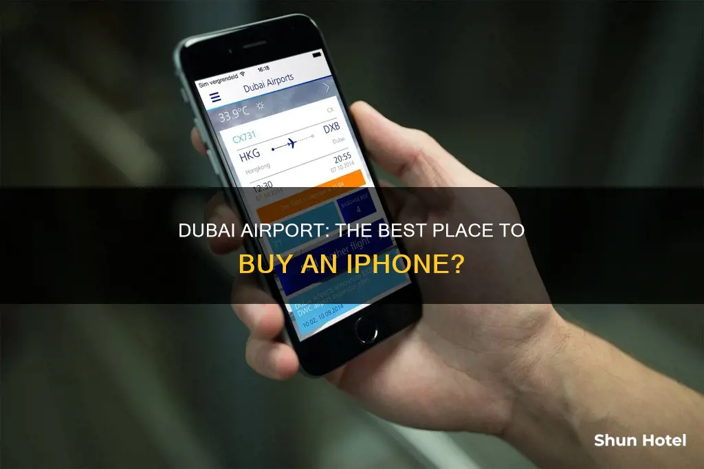 can we buy iphone in dubai airport