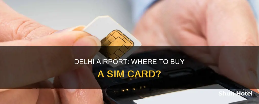 can we buy sim card at delhi airport
