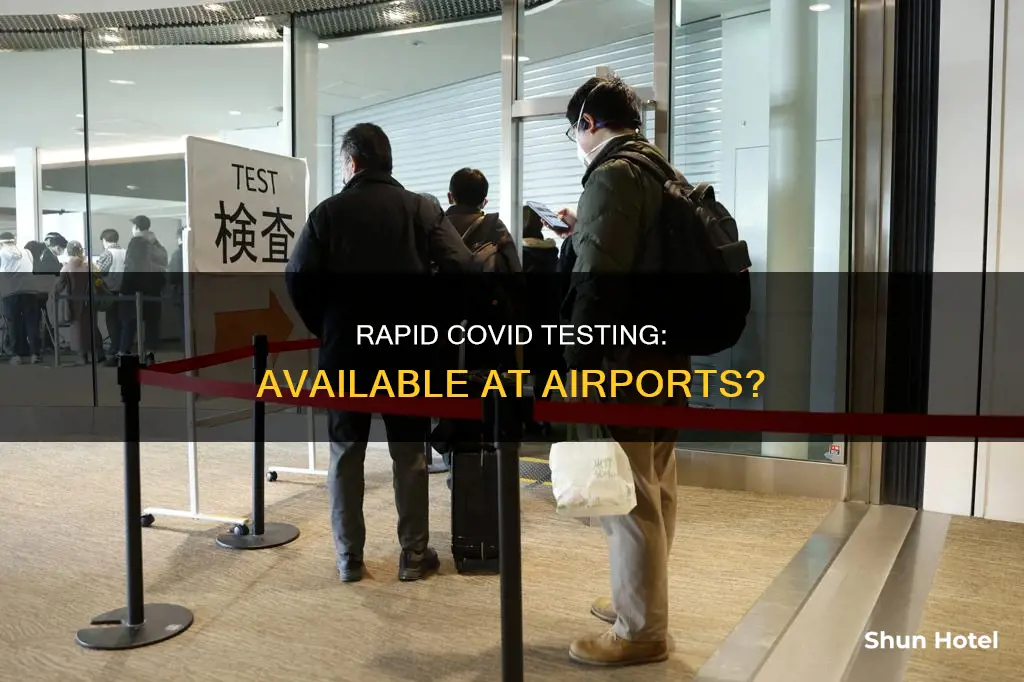 can we do covid test at airport