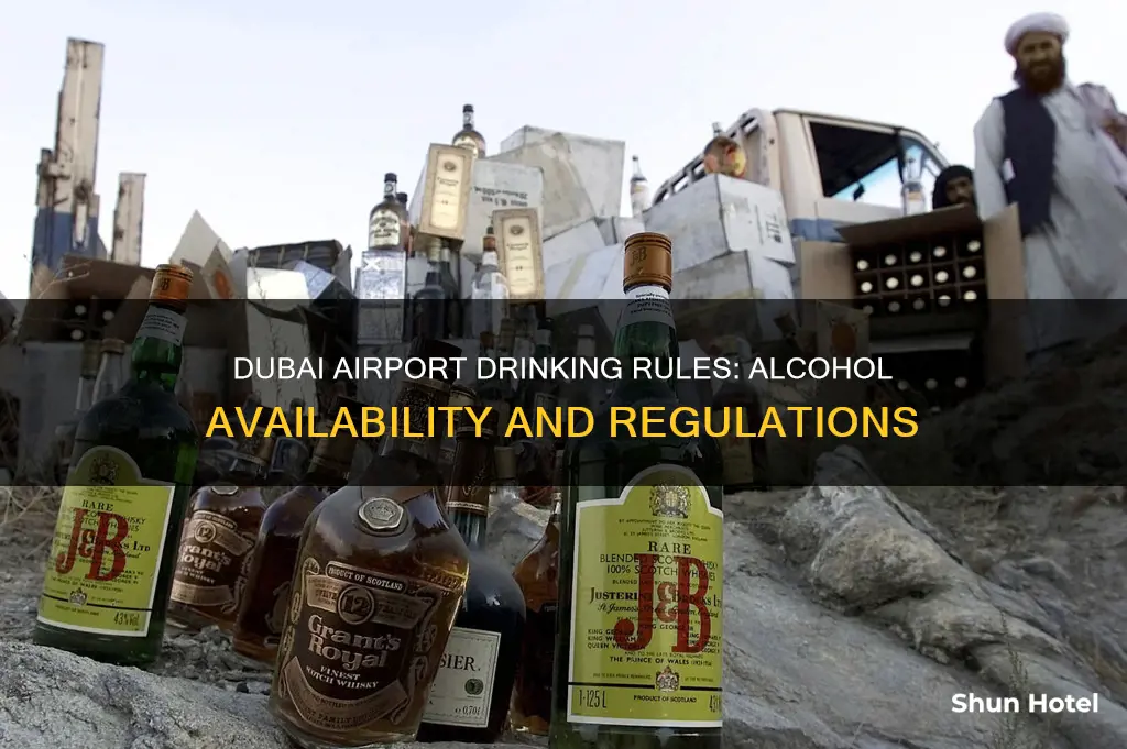 can we drink alcohol in dubai airport