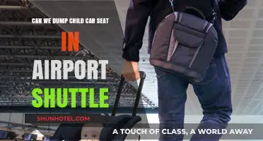 Child Car Seats: Airport Shuttle Dumping Allowed?