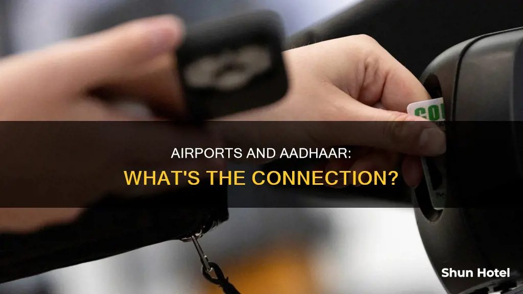 can we enter airport without aadhar card