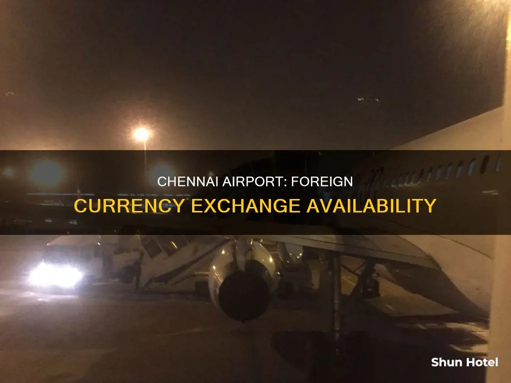 can we exchae rupees in chennai airport