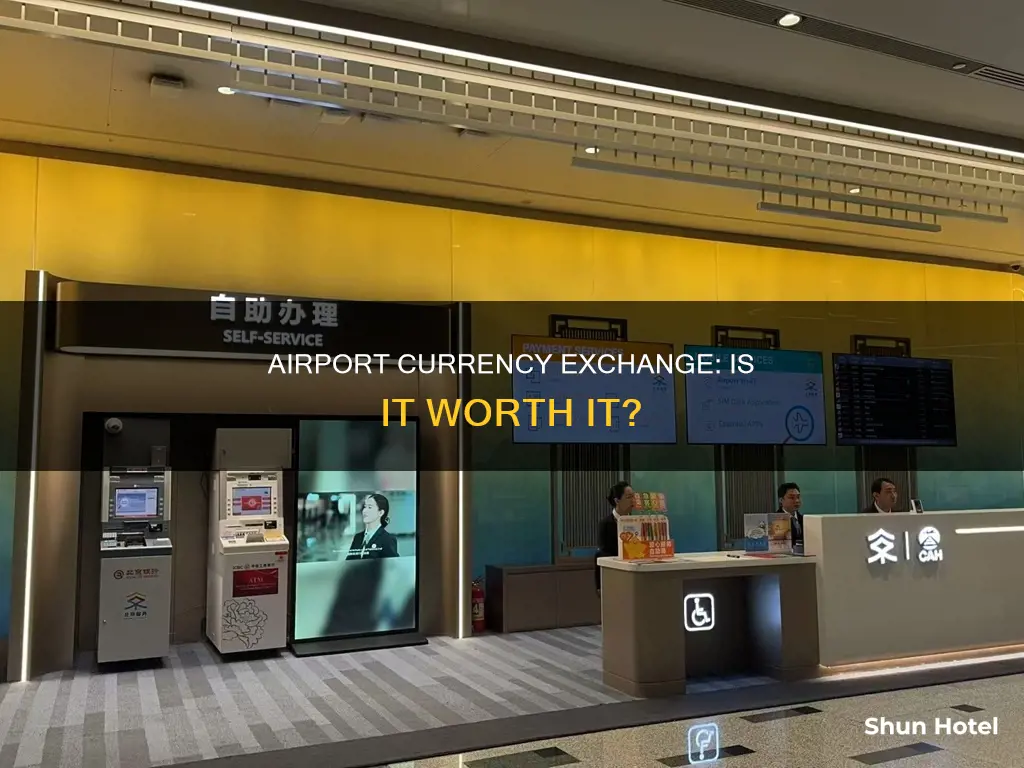can we exchange currency at airport