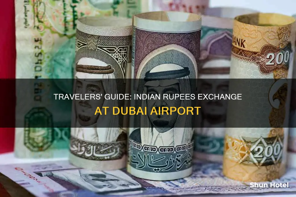 can we exchange indian rupees in dubai airport
