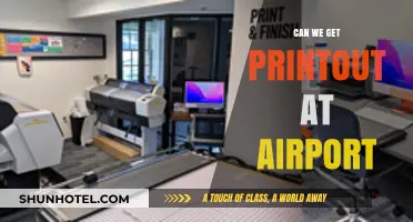 Airport Printing: Can You Get a Printout?