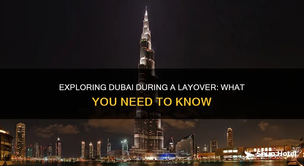 can we go out of airport during layover in dubai