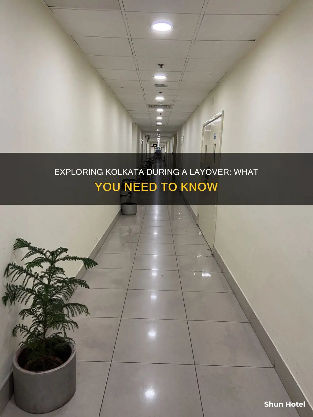 can we go out of airport during layover in kolkata