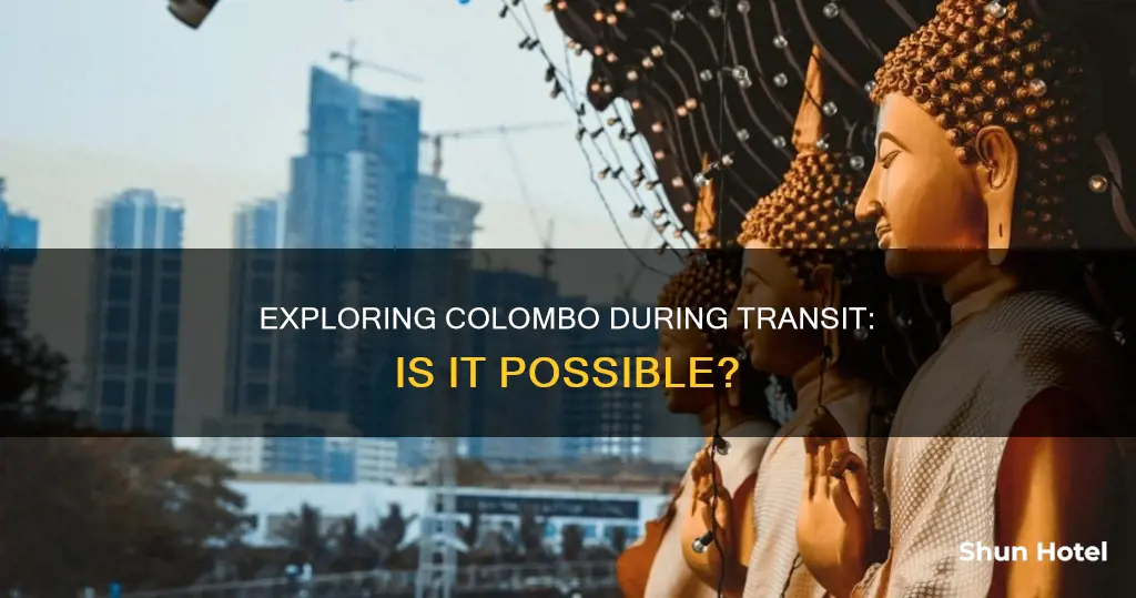 can we go out of airport during transit in colombo