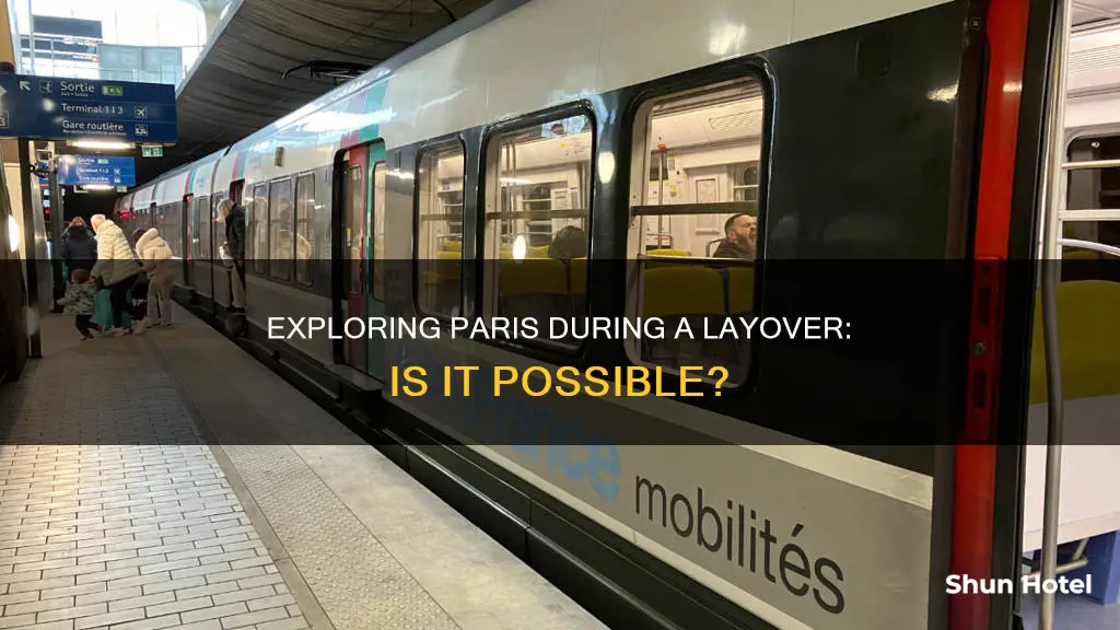 can we go out of airport during transit in paris