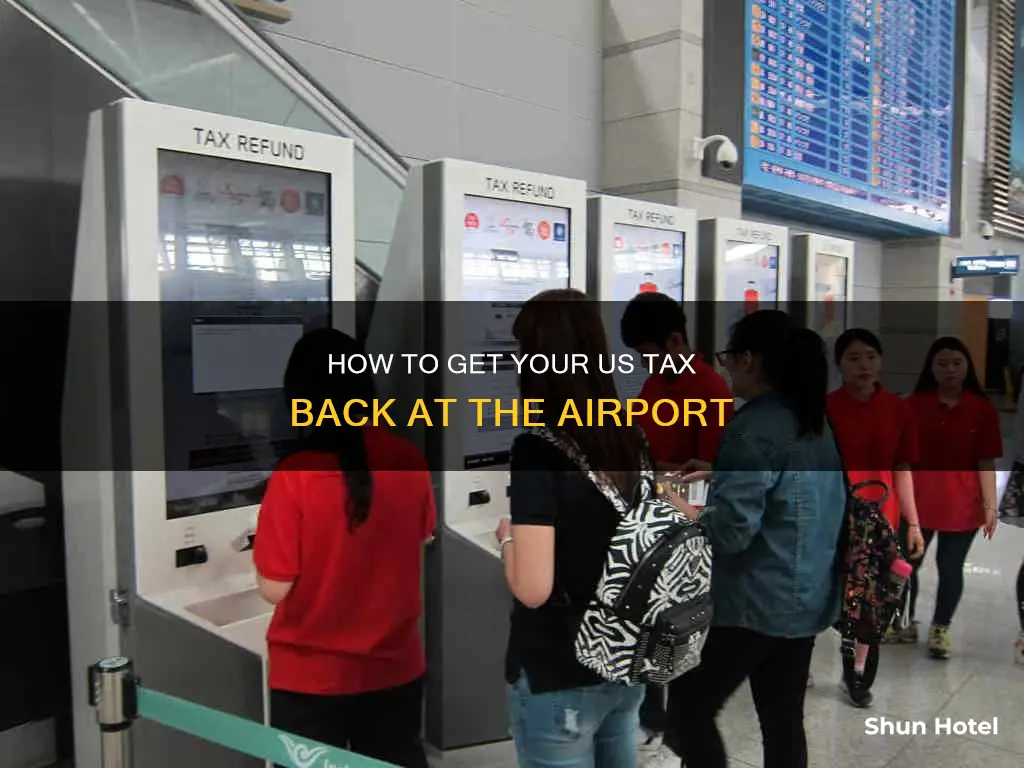 can we have the us tax back in the airport