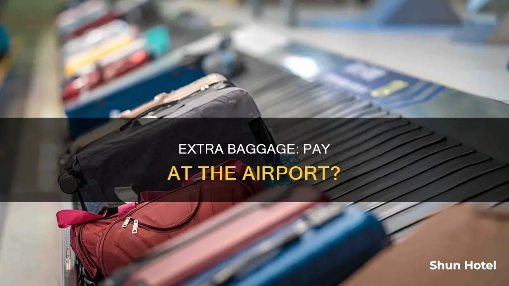 can we pay for extra baggage at the airport