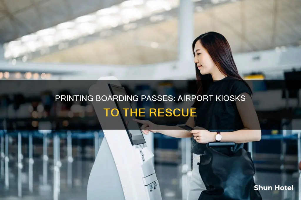 can we print boarding pass at airport