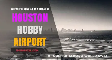 Houston Hobby Airport: Luggage Storage Options