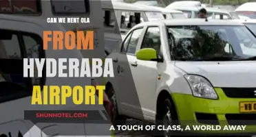 Renting Ola Cars: Hyderabad Airport Options