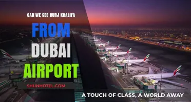 Dubai Airport: Can You Spot Burj Khalifa?