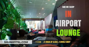 Airport Lounges: Sleep or No Sleep?
