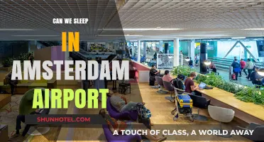 Amsterdam Airport: Sleep or No Sleep?
